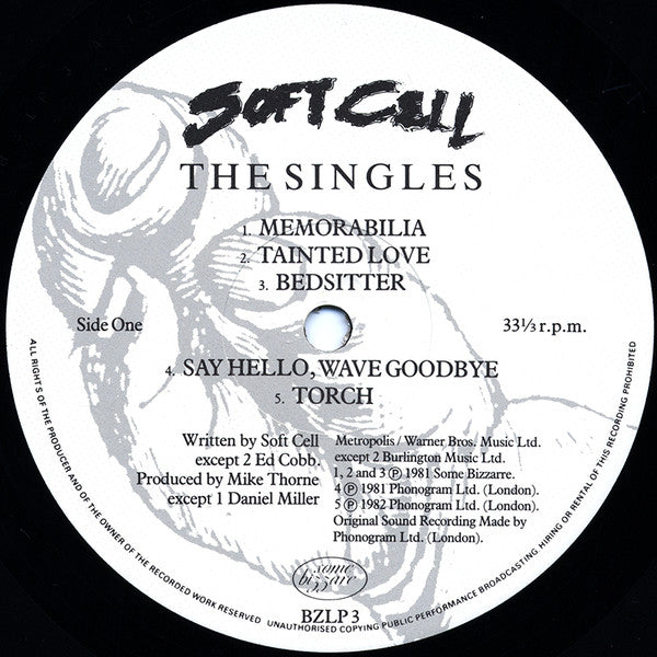 Soft Cell : The Singles (LP, Comp)