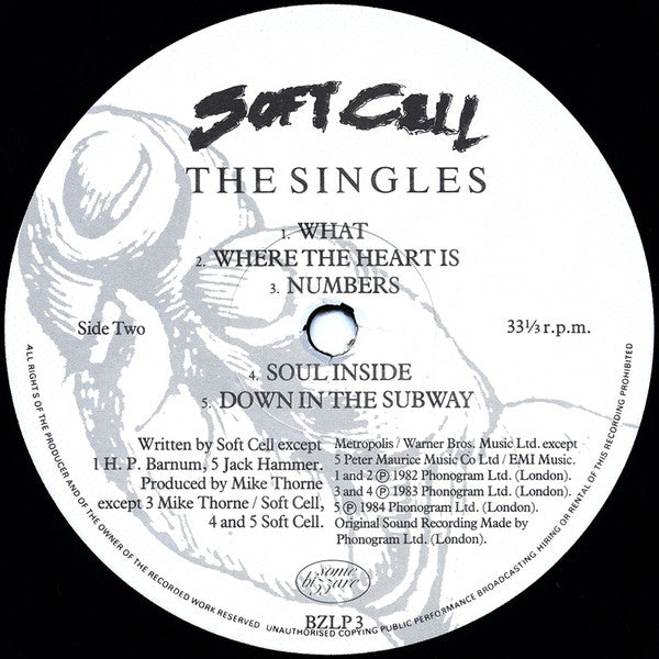 Soft Cell : The Singles (LP, Comp)