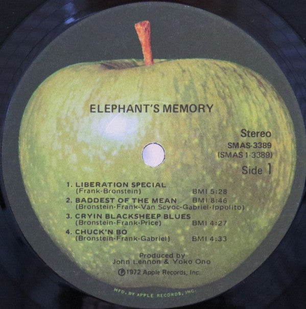 Elephant's Memory* : Elephant's Memory (LP, Album, Gat)