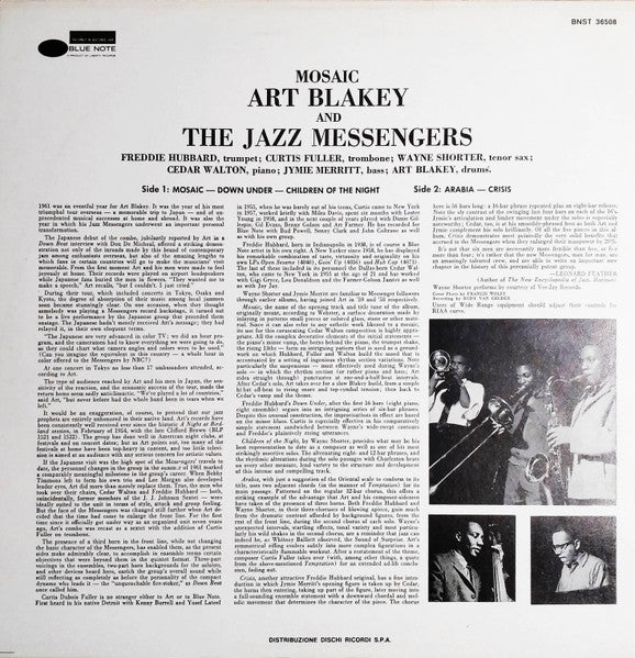 Art Blakey & The Jazz Messengers : Mosaic (LP, Album, RE)