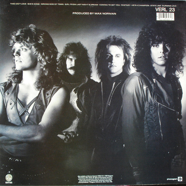 Coney Hatch : Friction (LP, Album)