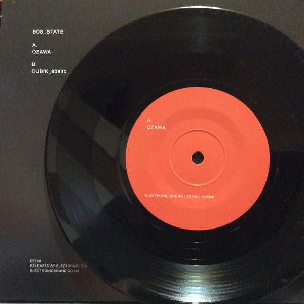 808_State* : Ozawa (7", Single, Ltd)