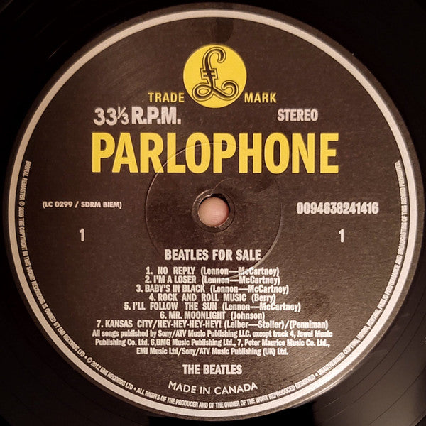 The Beatles : Beatles For Sale (LP, Album, RE, RM, 180)