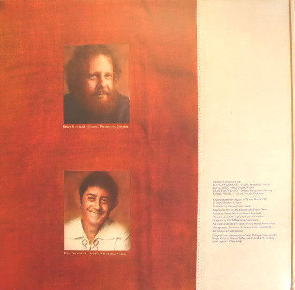 Fairport Convention : The Bonny Bunch Of Roses (LP, Album, Gat)