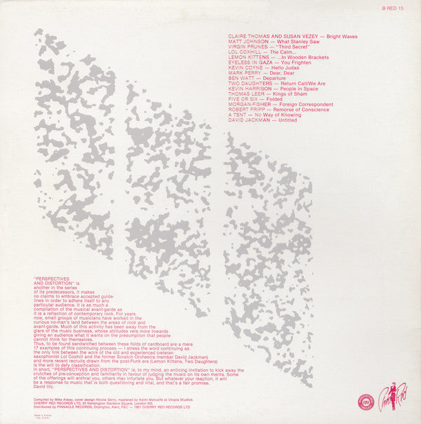 Various : Perspectives And Distortion (LP, Comp)
