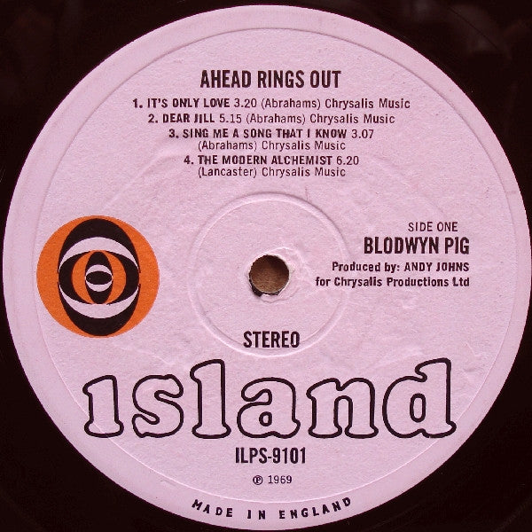 Blodwyn Pig : Ahead Rings Out (LP, Album, Gat)