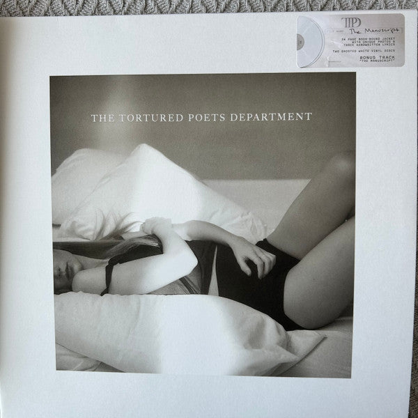Taylor Swift : The Tortured Poets Department (2xLP, Album, Whi)