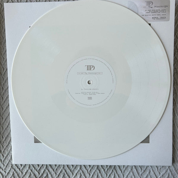 Taylor Swift : The Tortured Poets Department (2xLP, Album, Whi)