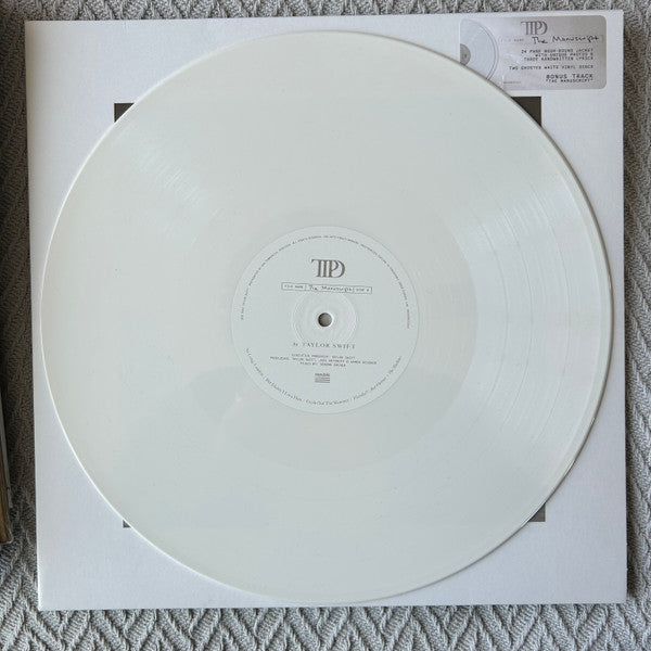 Taylor Swift : The Tortured Poets Department (2xLP, Album, Whi)