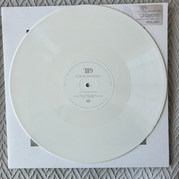 Taylor Swift : The Tortured Poets Department (2xLP, Album, Whi)