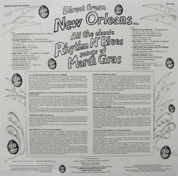 Various : Mardi Gras In New Orleans (LP, Comp)
