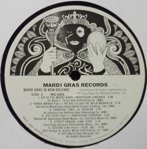 Various : Mardi Gras In New Orleans (LP, Comp)