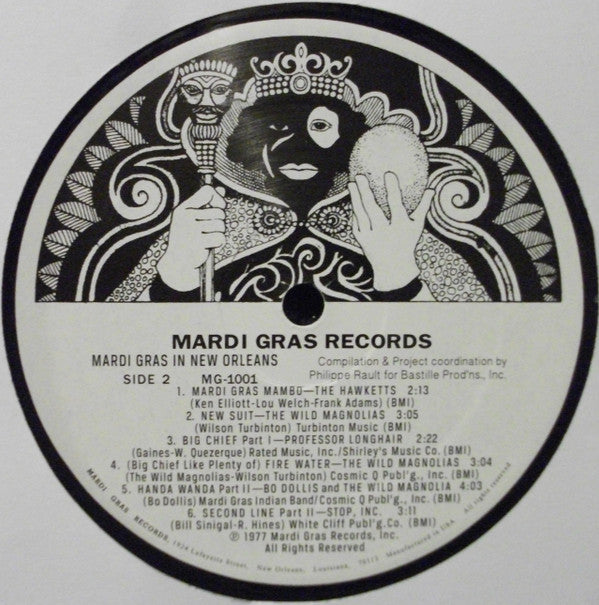 Various : Mardi Gras In New Orleans (LP, Comp)