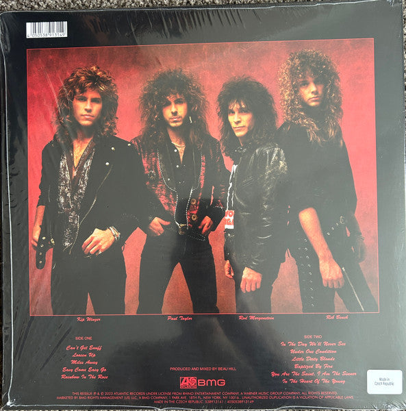Winger : In The Heart Of The Young (LP, Album, RE, Blu)