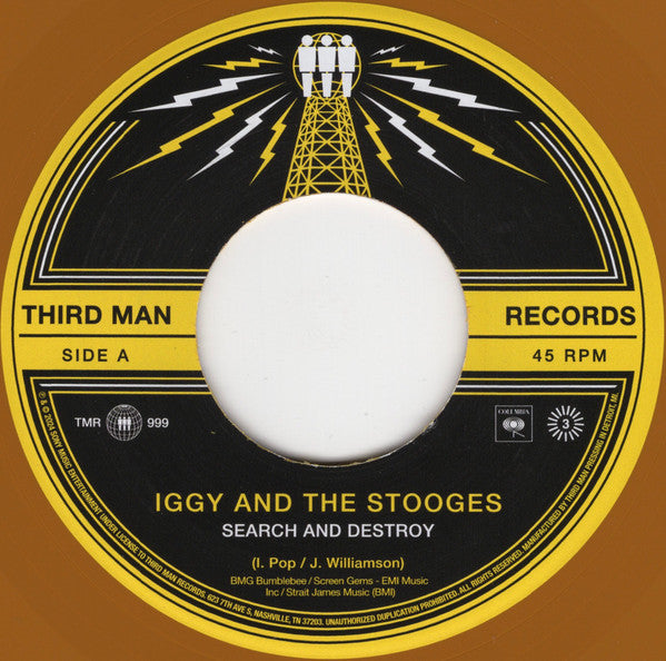 Iggy And The Stooges* : Raw Power (The 7-Inch Edition) (7", Bro + 7", Red + 7" + 7", Min + 2x7", EP, Sil +)