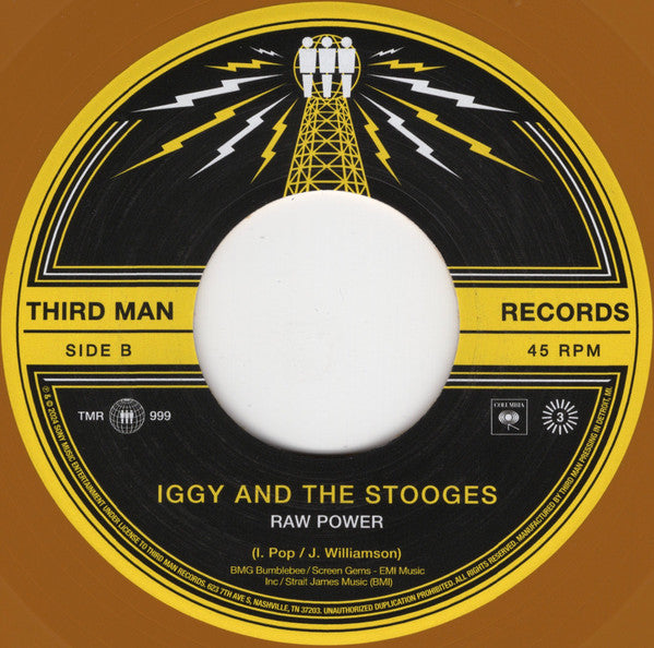 Iggy And The Stooges* : Raw Power (The 7-Inch Edition) (7", Bro + 7", Red + 7" + 7", Min + 2x7", EP, Sil +)