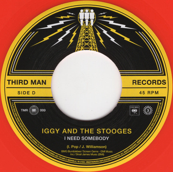 Iggy And The Stooges* : Raw Power (The 7-Inch Edition) (7", Bro + 7", Red + 7" + 7", Min + 2x7", EP, Sil +)