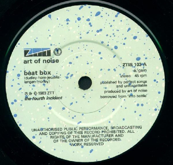 Art Of Noise* : Beat Box (7")
