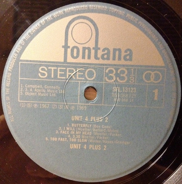 Unit Four Plus Two : Unit Four Plus Two (LP, Comp)
