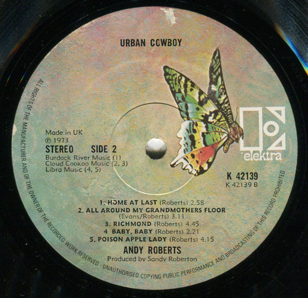 Andy Roberts (3) : Urban Cowboy (LP)