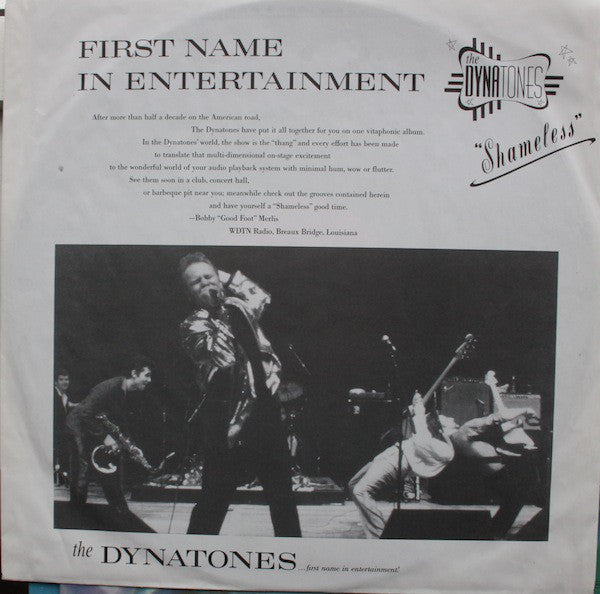 The Dynatones (2) : Shameless (LP, Album)