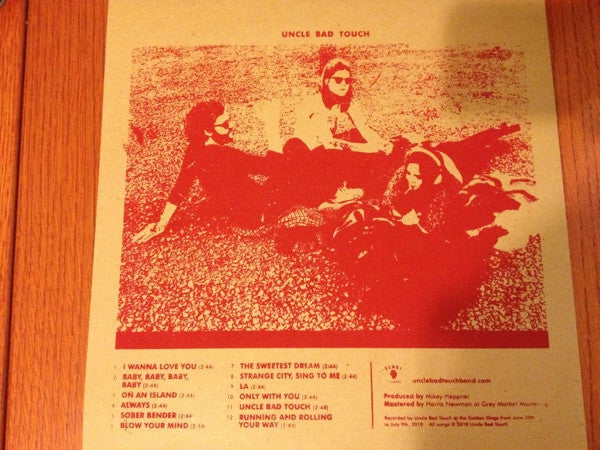 Uncle Bad Touch (2) : Uncle Bad Touch (LP, Album)