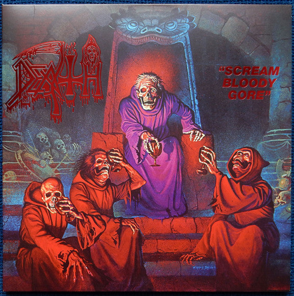 Death (2) : Scream Bloody Gore (LP, Album, RE, RM)