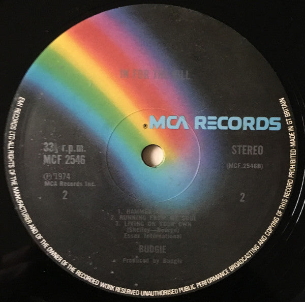 Budgie : In For The Kill! (LP, Album)