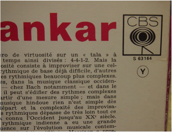 Ravi Shankar : The Genius Of Ravi Shankar (LP, Album, RE)
