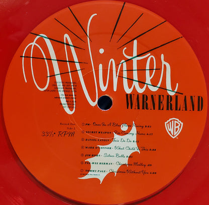 Various : Winter Warnerland (2xLP, Comp, Promo, Red)