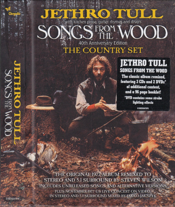 Jethro Tull : Songs From The Wood (40th Anniversary Edition - The Country Set) (CD, Album, RE, Rem + 2xCD + DVD-V, Album, Quad, RE)