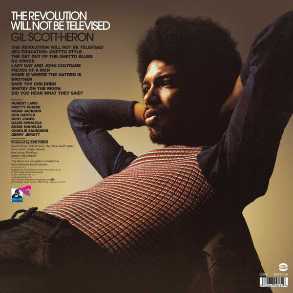 Gil Scott-Heron : The Revolution Will Not Be Televised (LP, Comp, RE)