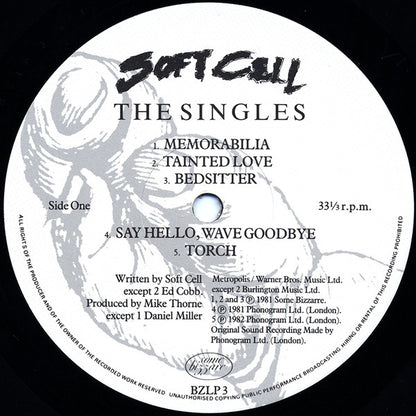 Soft Cell : The Singles (LP, Comp)