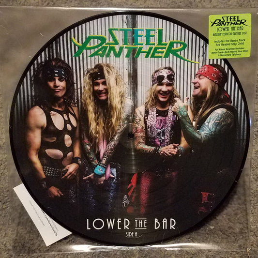 Steel Panther : Lower The Bar (LP, Album, Ltd, Pic)