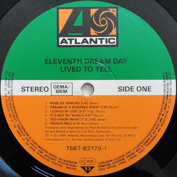 Eleventh Dream Day : Lived To Tell (LP, Album)