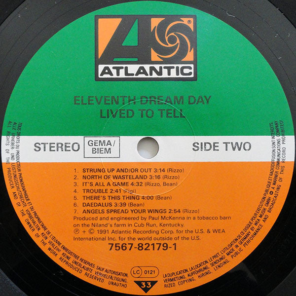 Eleventh Dream Day : Lived To Tell (LP, Album)