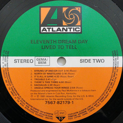 Eleventh Dream Day : Lived To Tell (LP, Album)