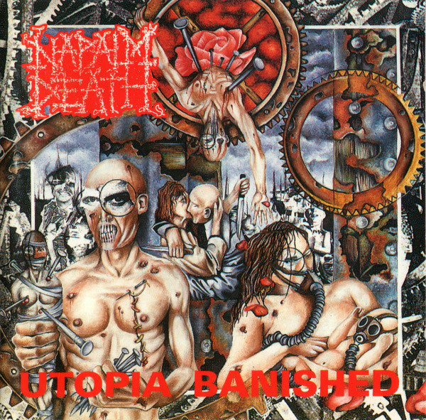 Napalm Death : Utopia Banished (LP, Album, RE, RM)