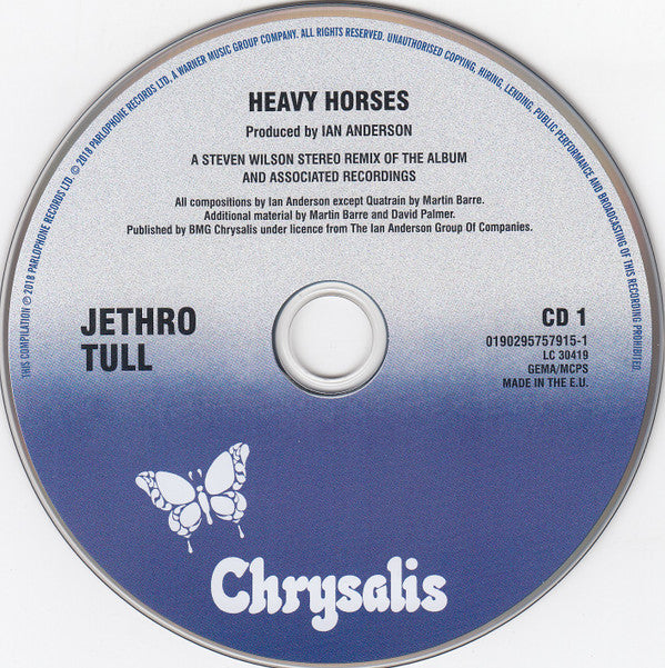 Jethro Tull : Heavy Horses (New Shoes Edition) (Box, Dlx, Dig + CD, Album, RE, Rem + 2xCD, Album +)