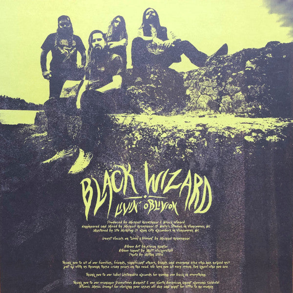 Black Wizard (2) : Livin' Oblivion (LP, Ltd, Pis)