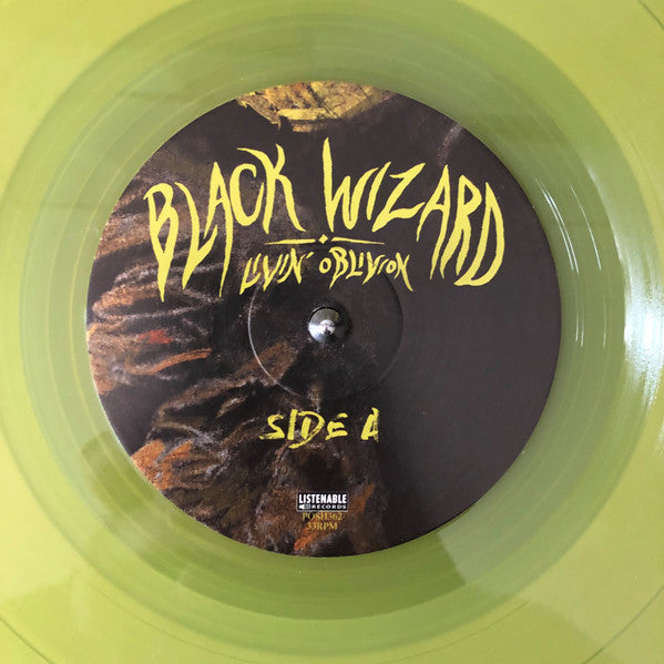 Black Wizard (2) : Livin' Oblivion (LP, Ltd, Pis)