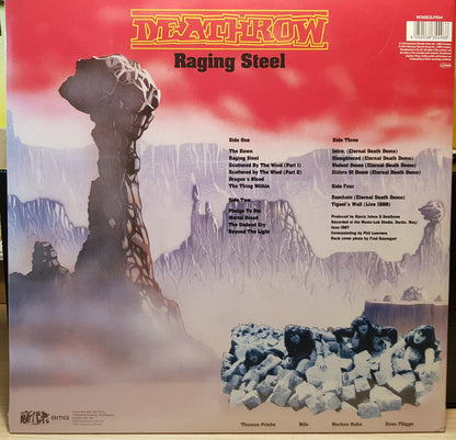 Deathrow : Raging Steel (LP, Album + LP, Comp + Ltd, RE, RM, Red)