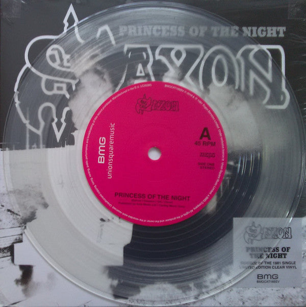 Saxon : Princess Of The Night (7", RSD, Single, Ltd, RE, Cle)