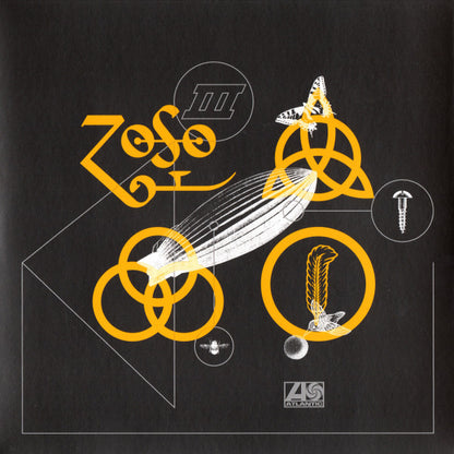 Led Zeppelin : Rock And Roll (Sunset Sound Mix) / Friends (Olympic Studios Mix) (7", RSD, Single, Ltd, Yel)