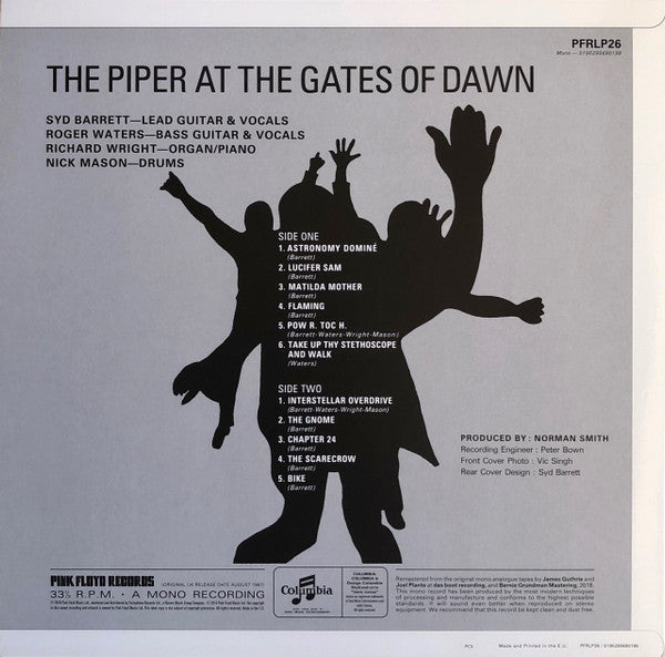 Pink Floyd : The Piper At The Gates Of Dawn (LP, Album, RSD, Mono, Ltd, RE, RM, 180)