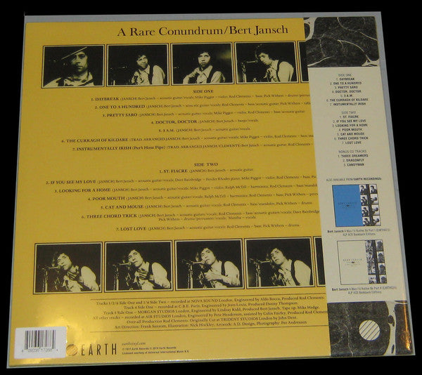 Bert Jansch : A Rare Conundrum (LP, Album, RSD, Ltd, RE, Gol + CD)