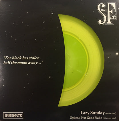 Small Faces : Lazy Sunday (7", Single, Mono, Yel)