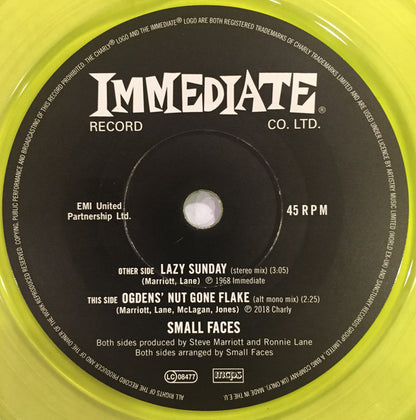 Small Faces : Lazy Sunday (7", Single, Mono, Yel)