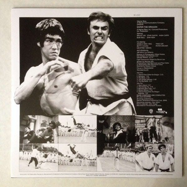 Lalo Schifrin : Enter The Dragon (Original Sound Track From The Motion Picture) (LP, Album, Ltd, Pic, RE, 45t)