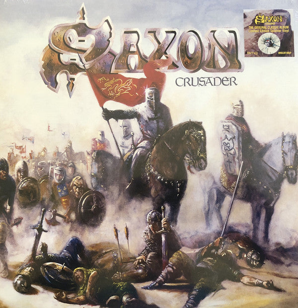 Saxon : Crusader (LP, Album, Ltd, RE, RM, Spl)